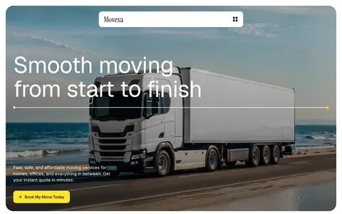 Movexa Pro - Website Template template preview