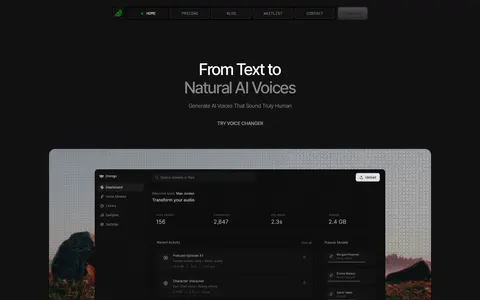 Orengo - Technology Website Template template preview