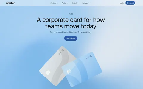 Pivoter - Technology Website Template template preview