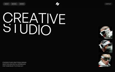 Stacker Studio - Website Template template preview