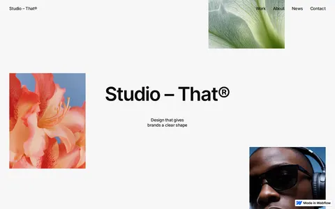 Studio That - Website Template template preview