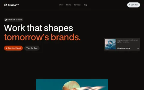 StudioHue - Website Template template preview