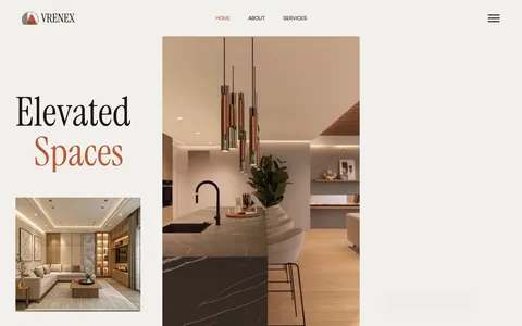 Vrenex - Architecture & Design Website Template template preview