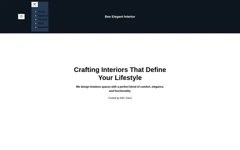 Bee Elegant Interior template preview