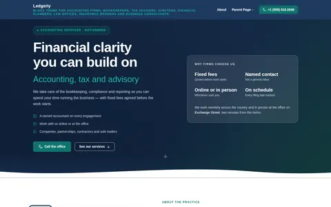 Ledgerly template preview