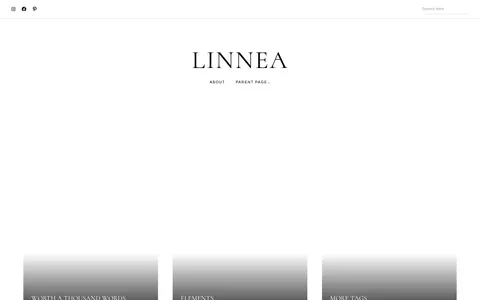 Linnea template preview