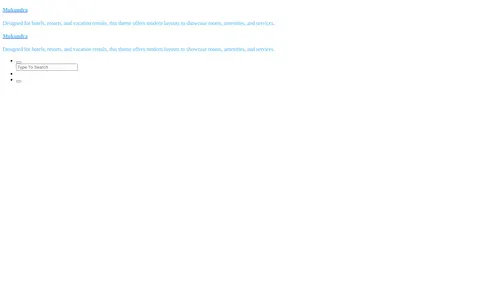 Mukundra template preview