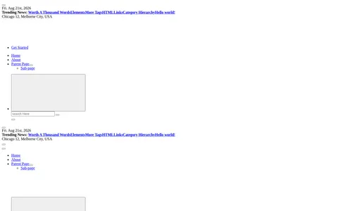 NewsOnline template preview