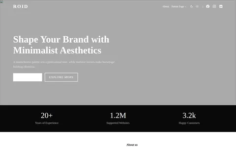 Roid template preview