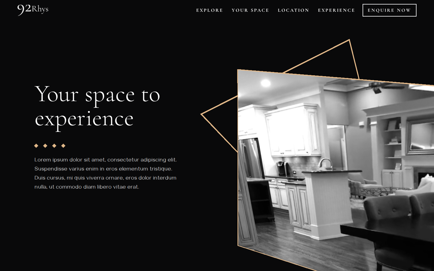 92 Rhys - Architecture & Design Website Template template preview