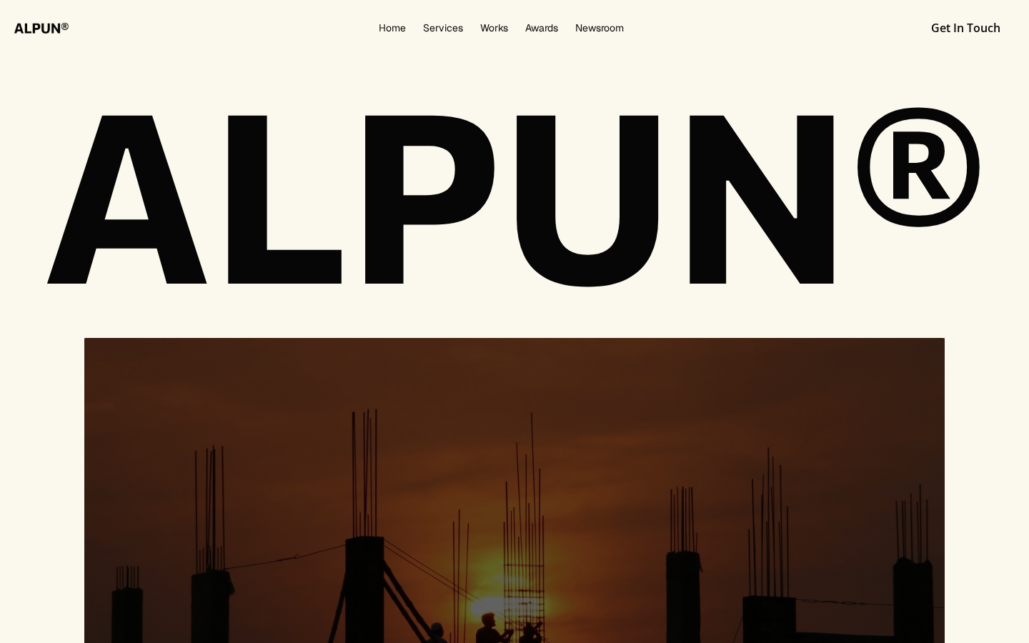 Alpun - Home Services Website Template template preview