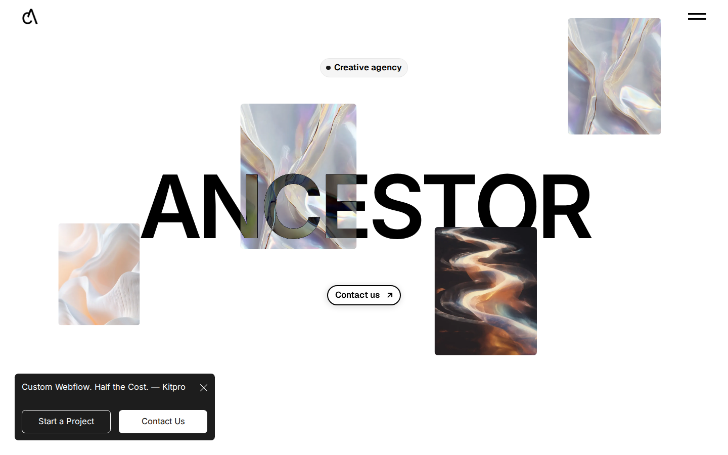 Ancestor - Portfolio & Agency Website Template template preview