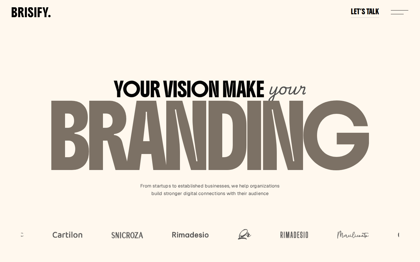 Brisify - Website Template template preview