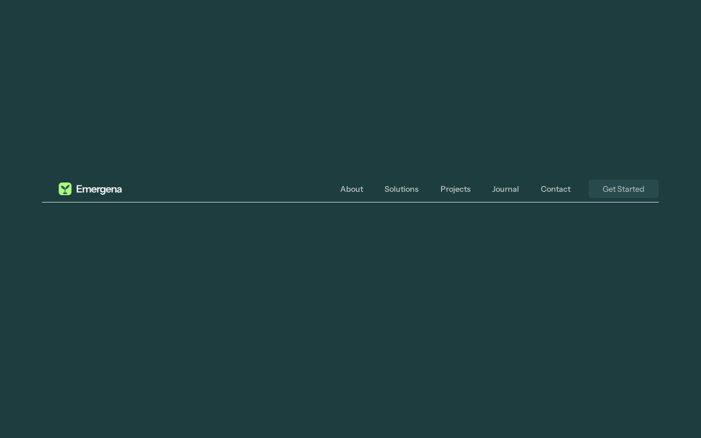 Emergena - Environment Website Template template preview