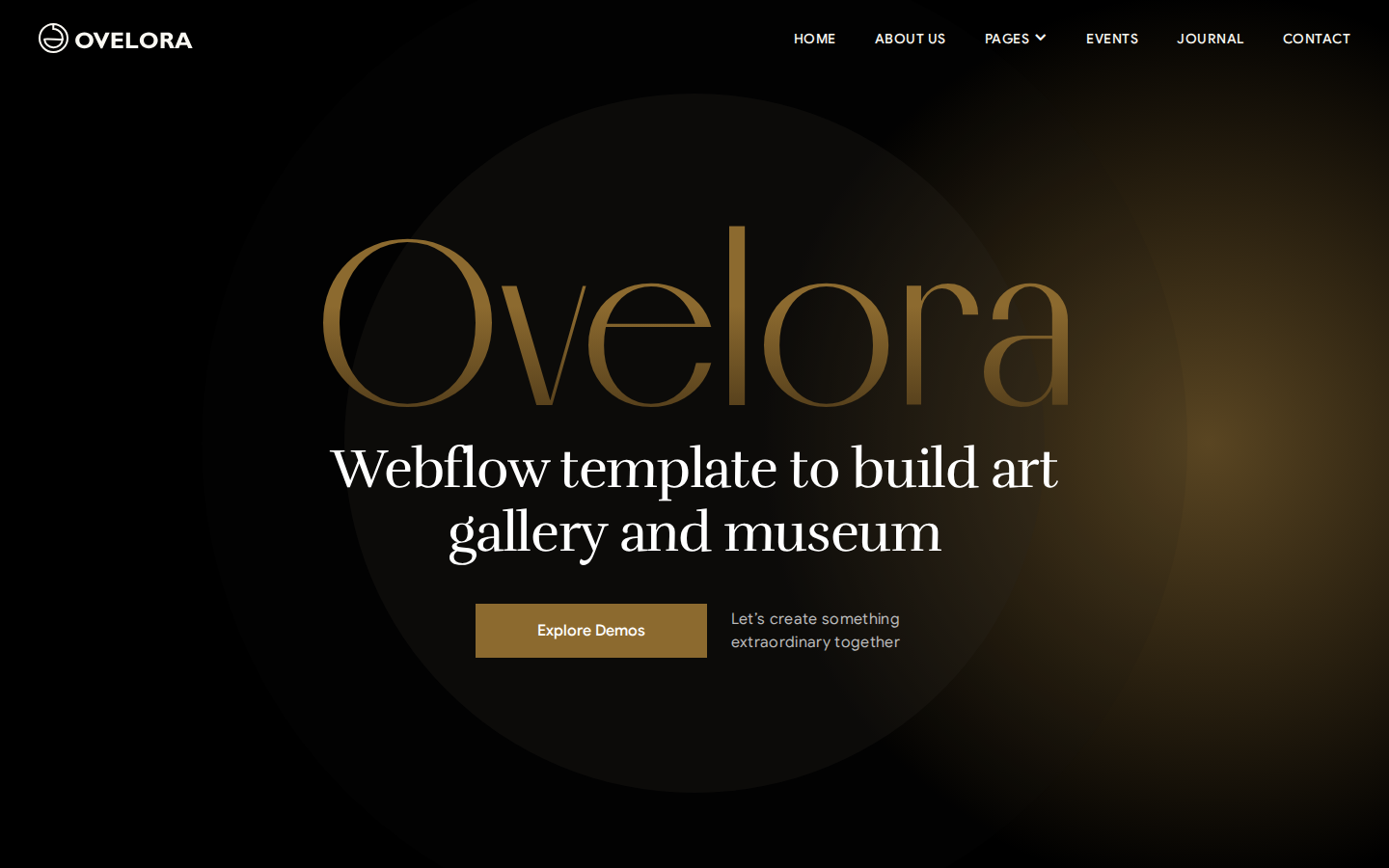 Overlora - Portfolio & Agency Website Template template preview