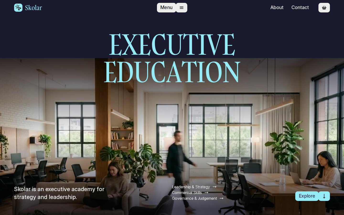 Skolar - Education Website Template template preview