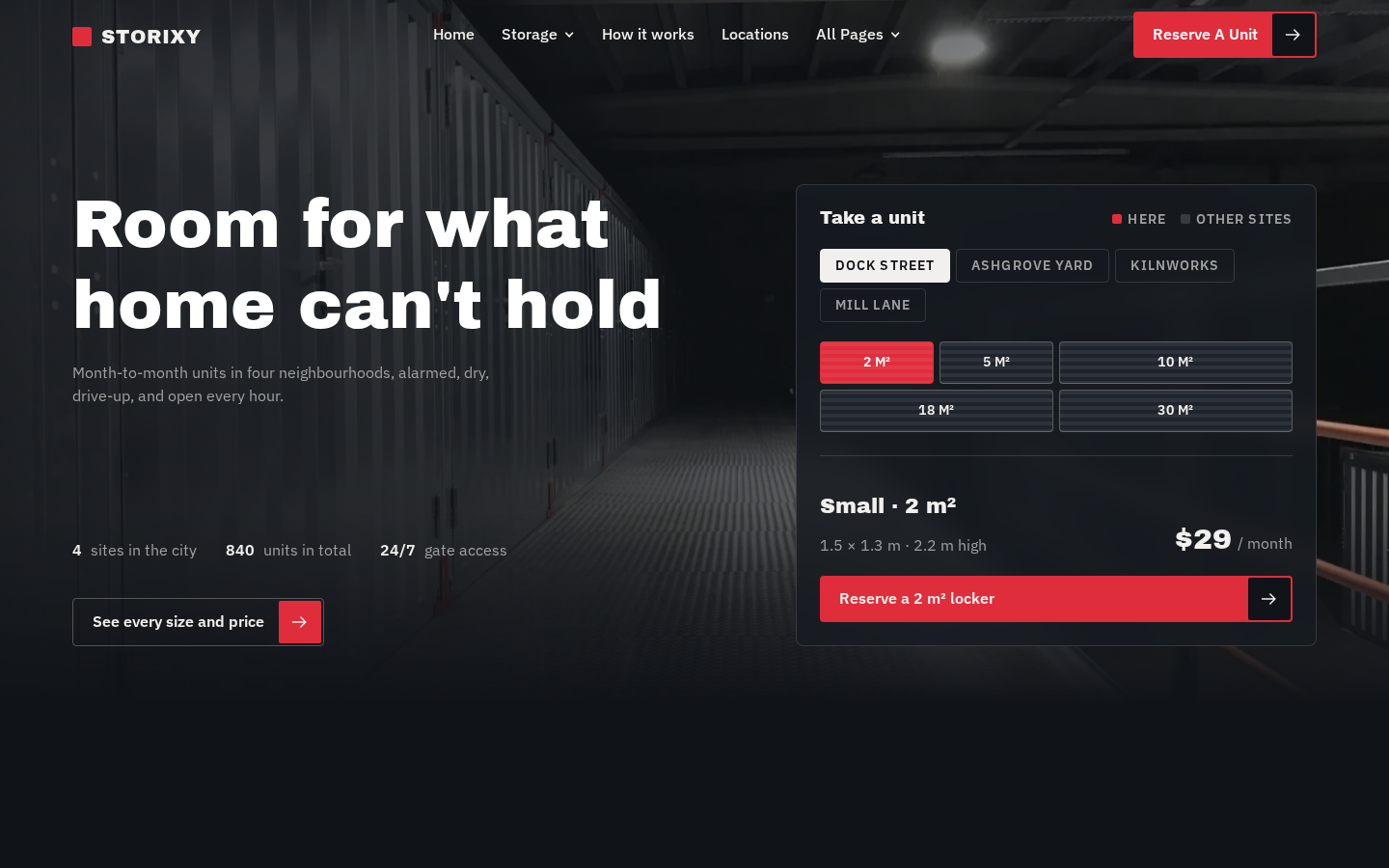 Storixy - Transportation & Automotive Website Template template preview