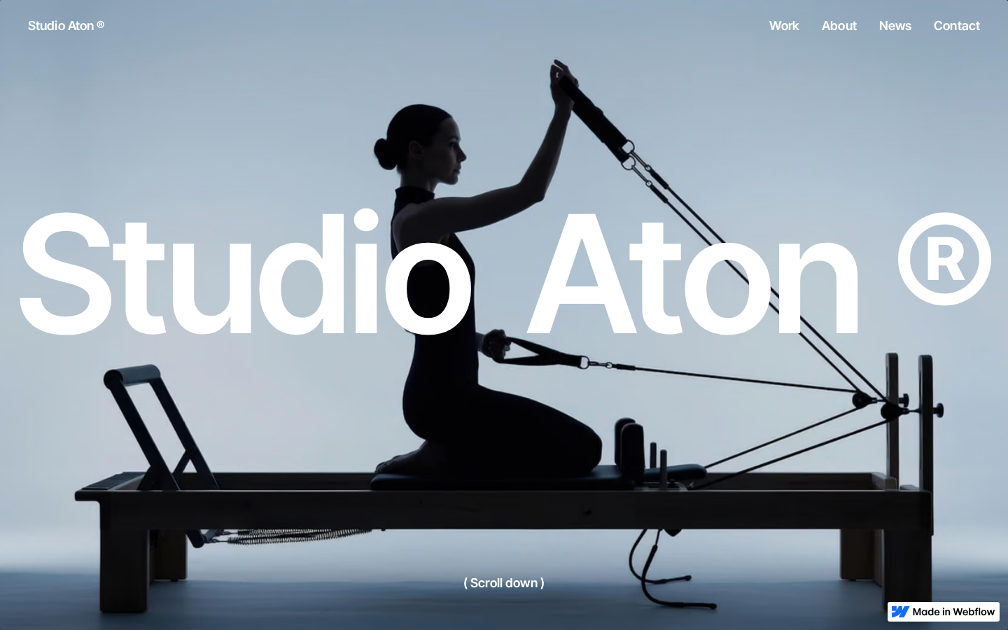 Studio Aton - Website Template template preview