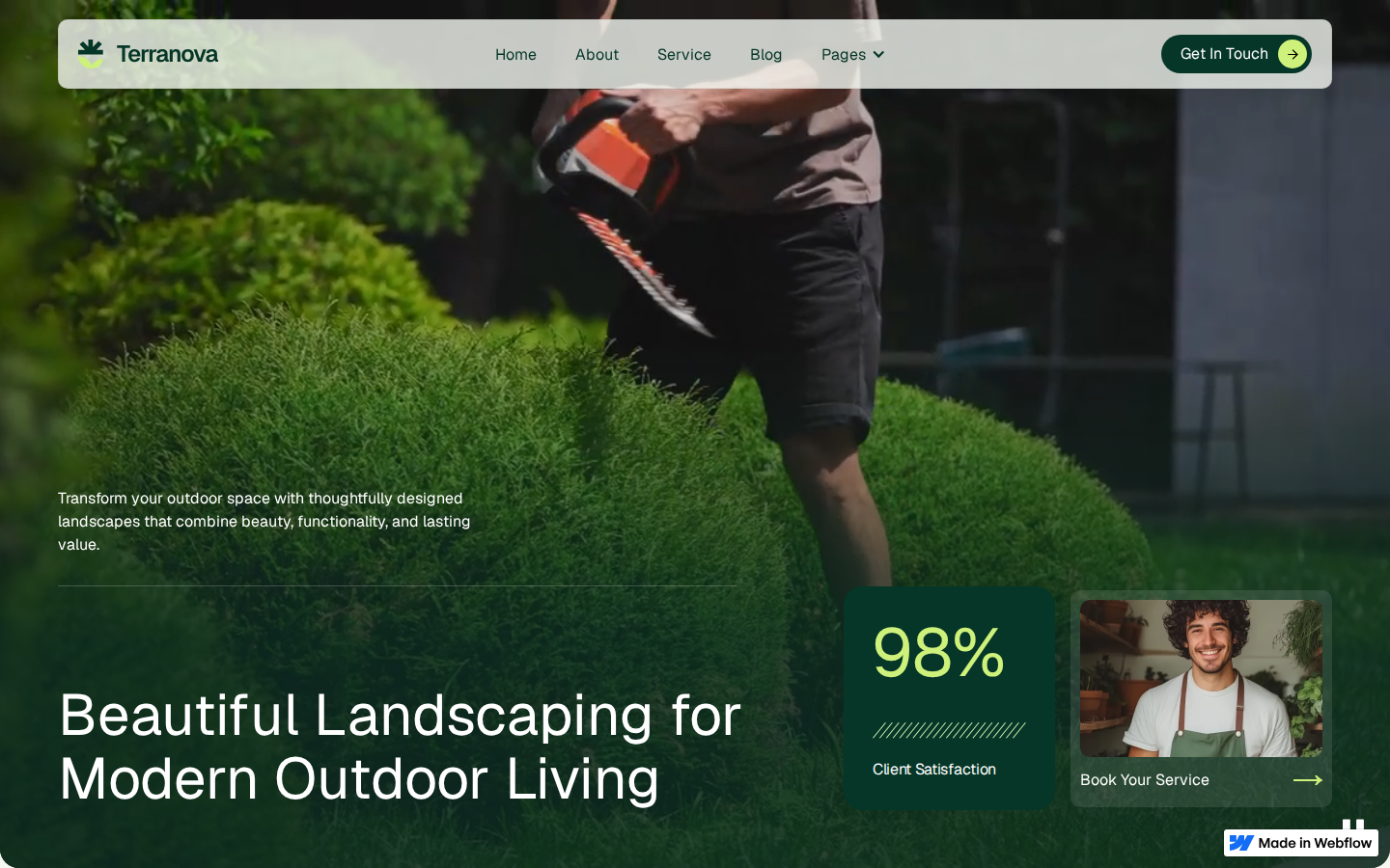 Terranova - Food & Drink Website Template template preview