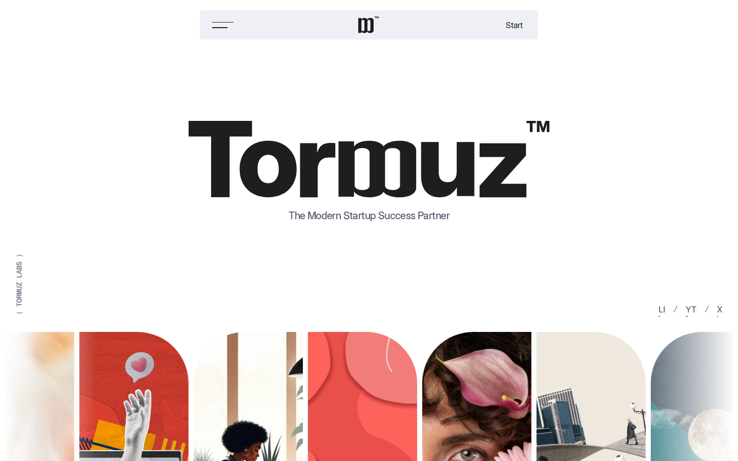 Tormuz - Technology Website Template template preview