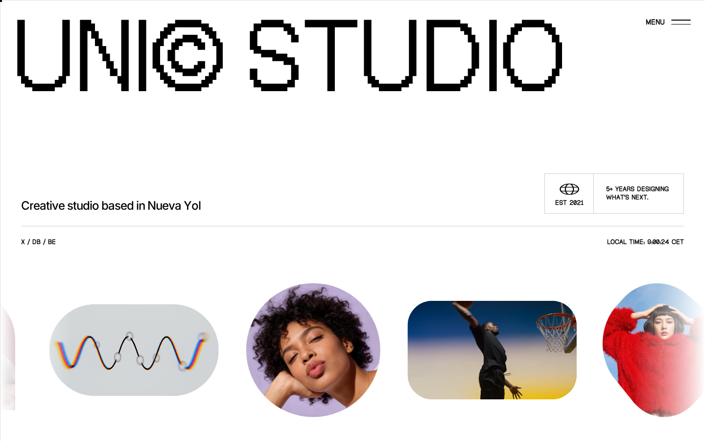 Uni Studio - Website Template template preview