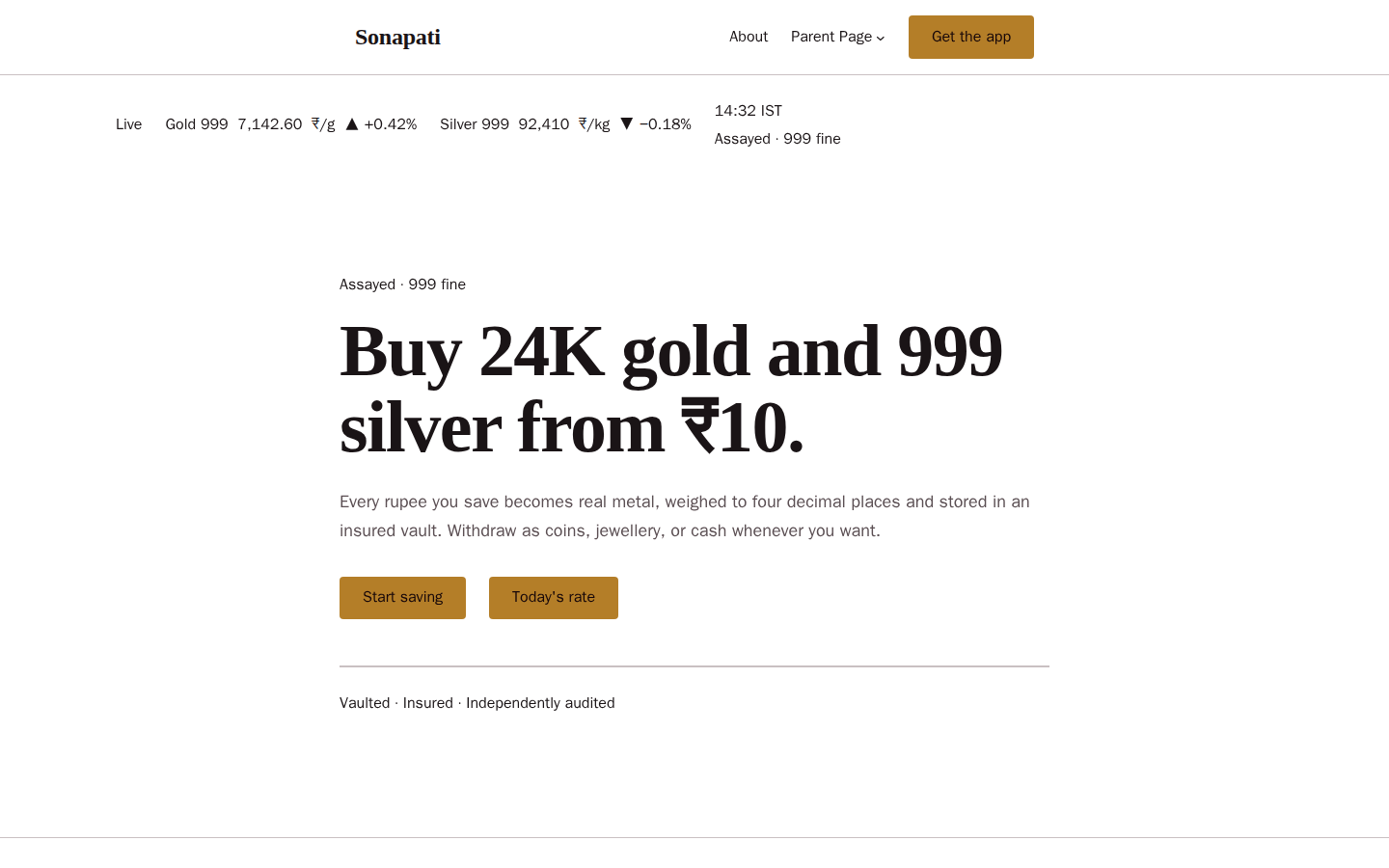 Sonapati template preview